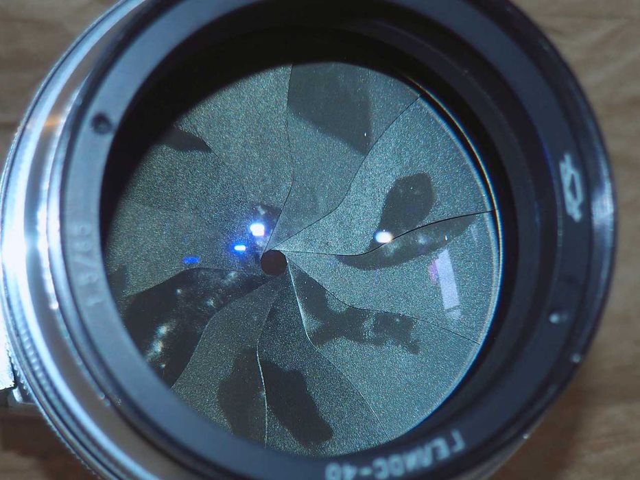 Obiektyw Helios-40 85mm f1.5(biały, raritet).