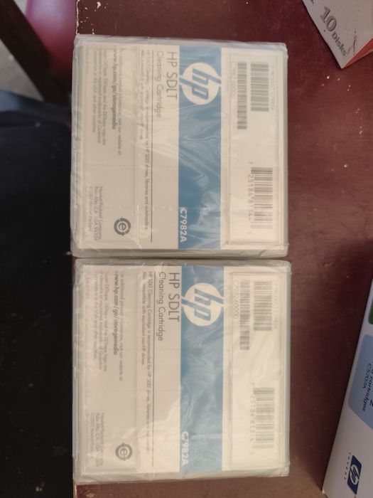 Cartuchos HP dds, SDLT, DAT 72 e DDS/DAT NOVOS