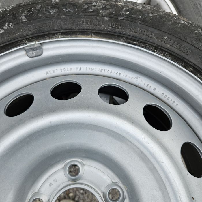 Felga stalowa Citroen Jumpy 17"