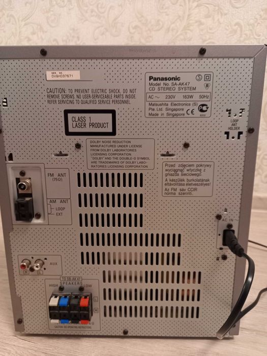 Panasonic SA AK47 музичний центр