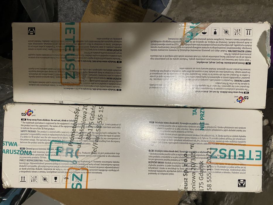 Tonery TB Print ( Yellow , Cyan)