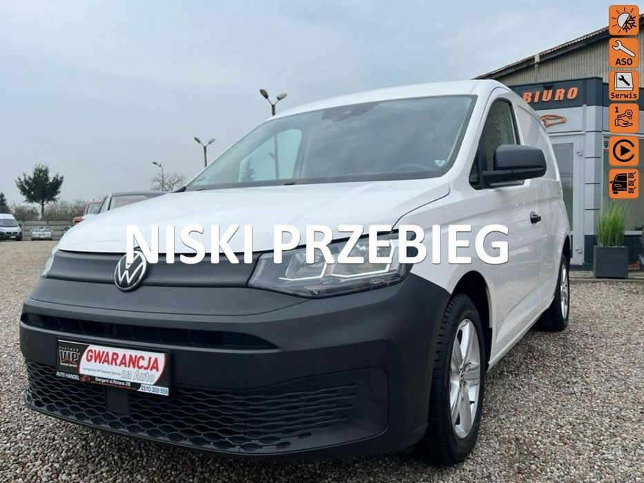 Volkswagen Caddy  2.0TDi*75PS*101.000km*1WŁAŚ*A.S.O.*Nowy Model*CarPlay*Alu*Opłacony