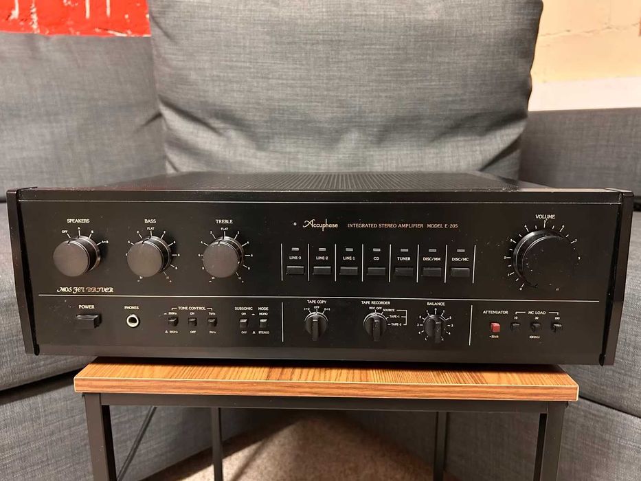 ‼️ Усилитель Accuphase E-205 — легенда Японии, MM/MC, звук на годы