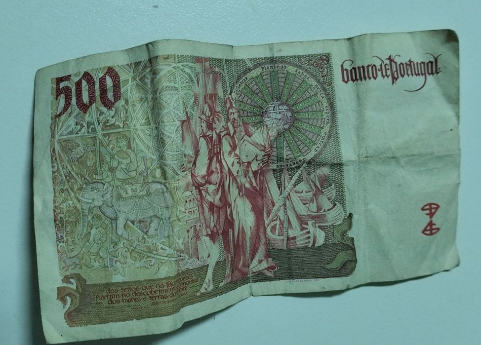 Nota de 500 escudos de 1997