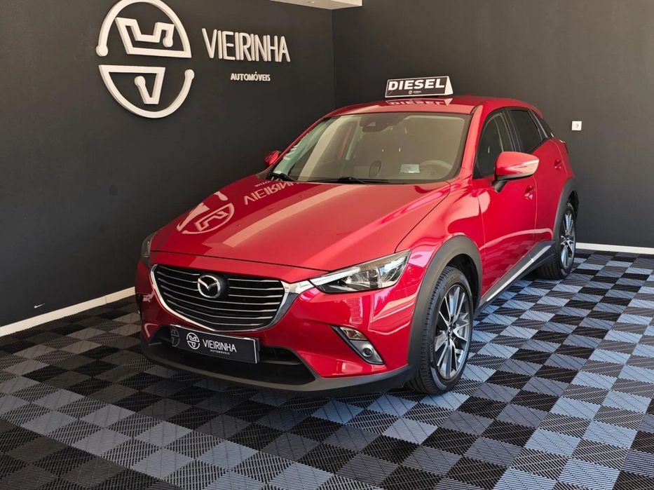 Mazda CX-3 1.5 Sky.Excellence HT Leather White Navi