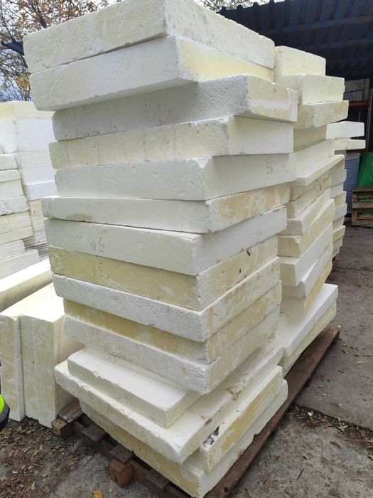 Styropian dachowy , spadki . Pozostałości po budowie