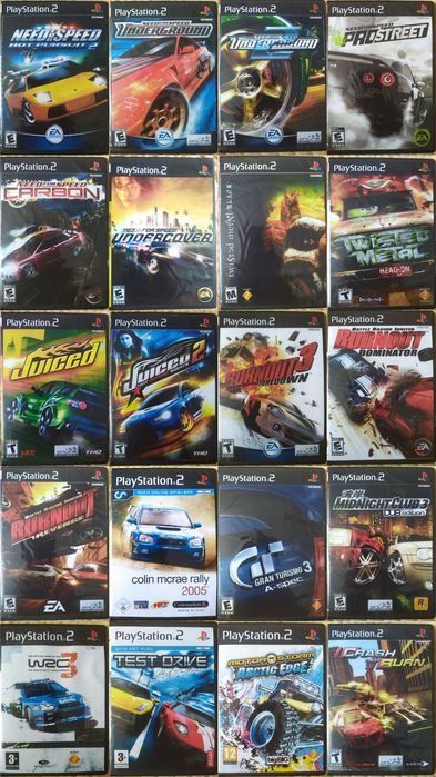 Нові Диски з іграми для Sony Playstation 2/PS2/ПС2/ps2/пс2.