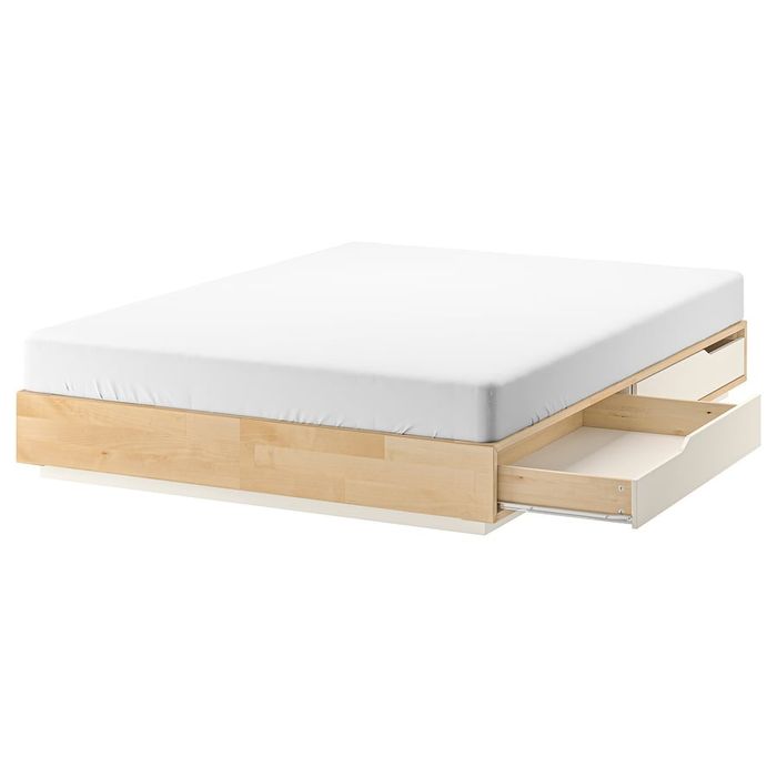 Łóżko 160x200 IKEA MANDAL + materac