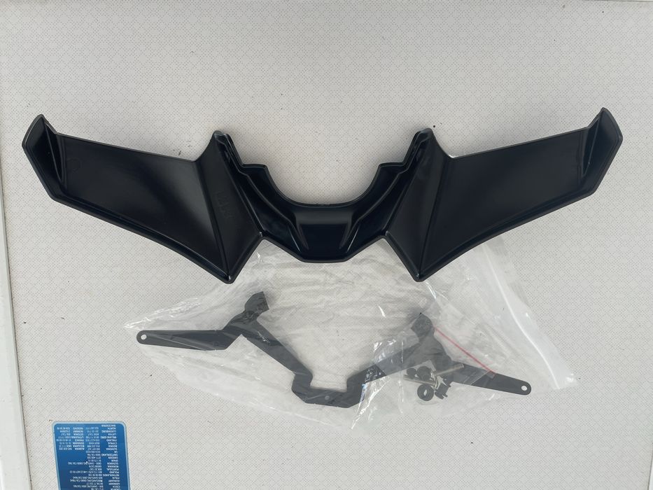 Kit de spoiler dianteiro Yamaha MT 07 2021/2024