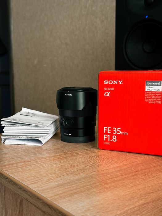 Sony FE 35mm F 1.8, обʼєктив, повний кадр, E-Mount