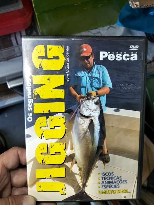 4 DVDS sobre pesca