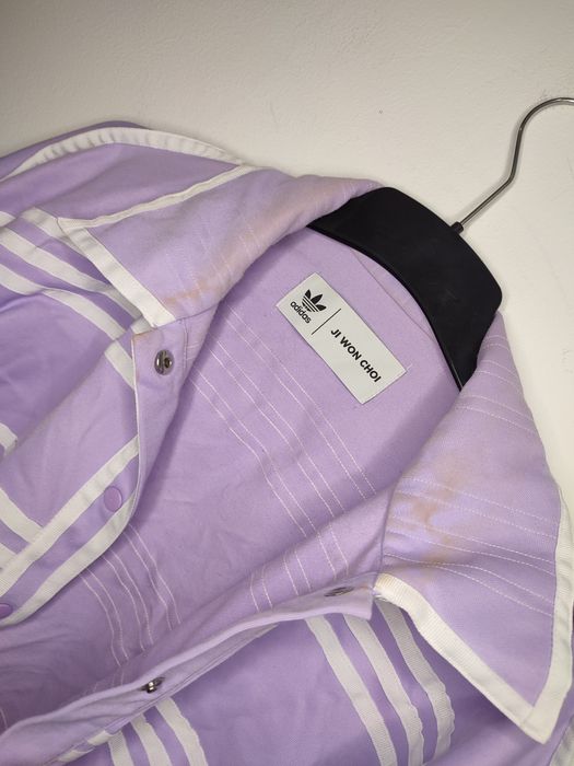 Adidas kurtka jeansowa z wiązanymi ramionami M