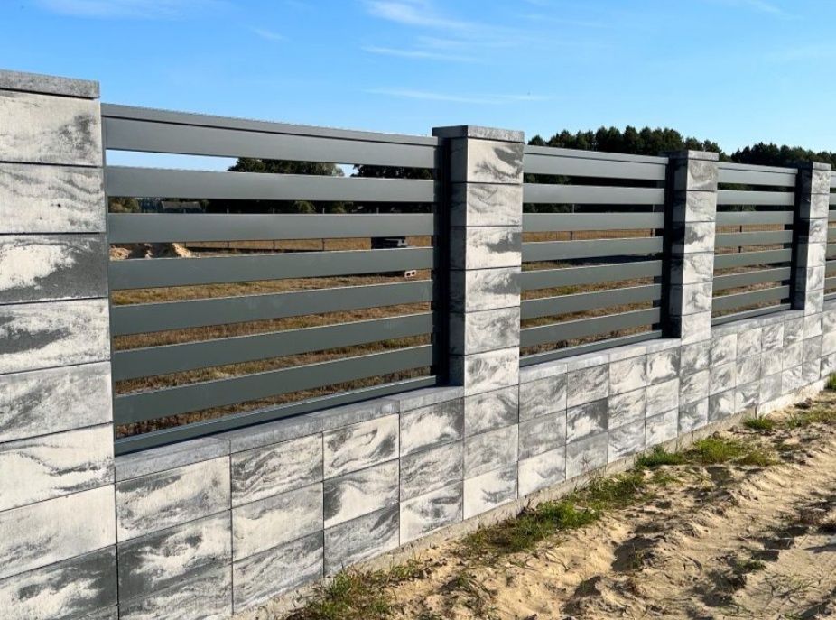 Ogrodzenia murowane z bloczków typu JONIEC. TANIEJ NIE BĘDZIE