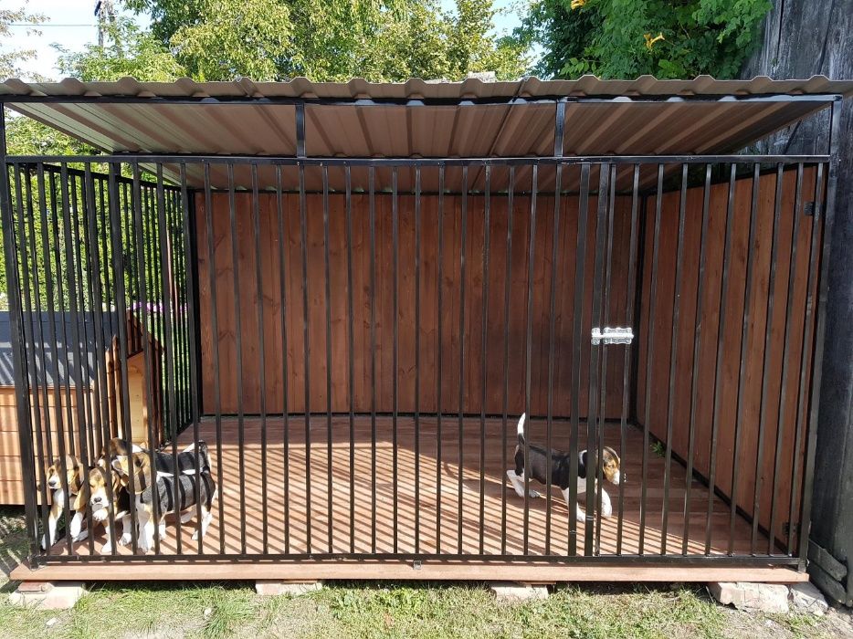 Kojec Klatka Box Zagroda Buda dla psa 3x2 Solidny Montaż Gratis