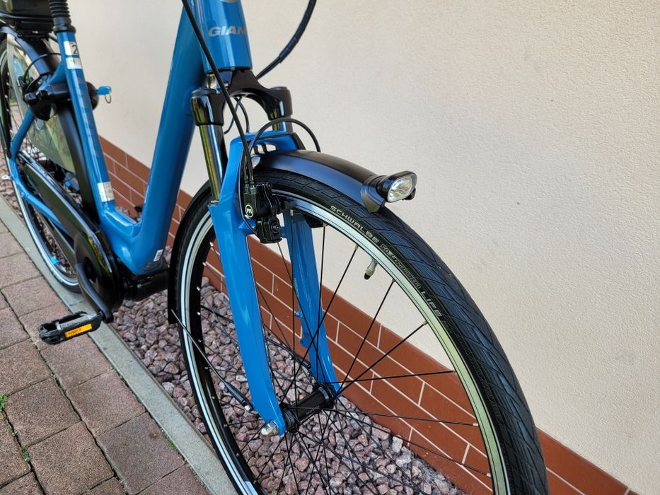 Rower elektryczny GIANT GRANDTOUR E+ 2 * jak nowy 344km * Yamaha * M
