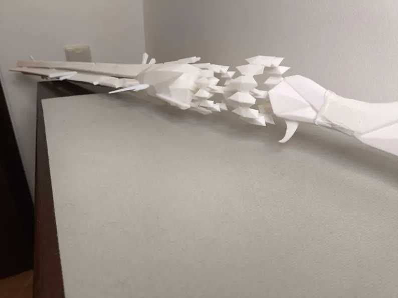 Wuthering Waves (WUWA) Carlotta Rifle - Carlotta arma cosplay/prop