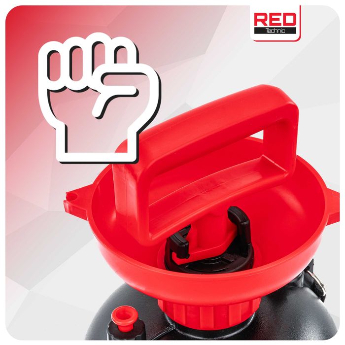 Opryskiwacz ciśnieniowy ręczny 5l na ramię ogrodowy regulowana dysza