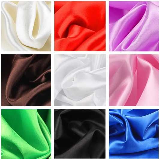 Szal Habotai 200x65 cm 100% jedwab 50 kolorów do wyboru