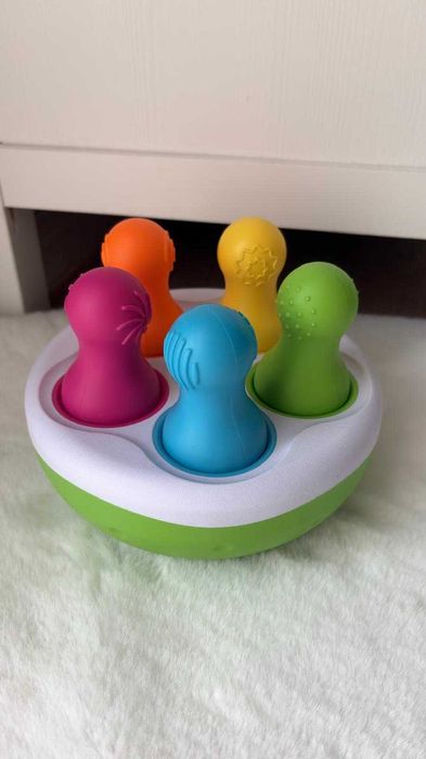 Sorter Wańka wstańka Fat brain toys Kręgle