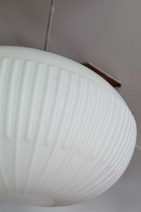 Designerska Lampa Karel Wolf Osvětlovací Sklo Czechosłowacja PRL Retro