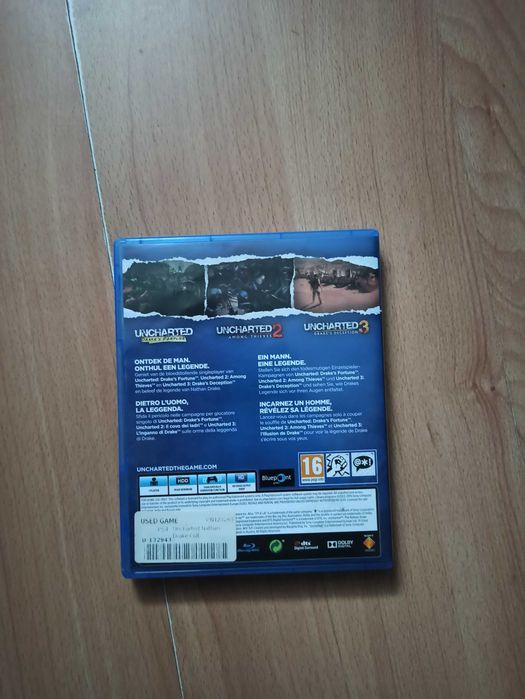 gra  uncharted collection ps4