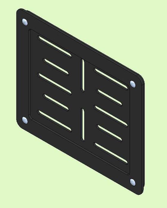 Ramka tablicy rejestracyjnej (inox 3mm, alu3mm)
