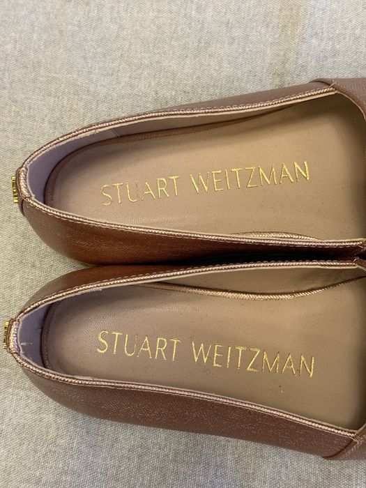 Взуття STUART WEITZMAN 36 жіноче рожеве золото оригінал