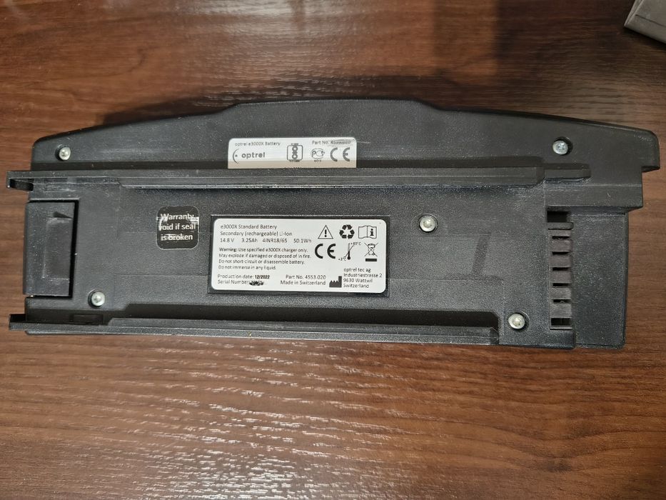Bateria do nadmuchu  Optrel