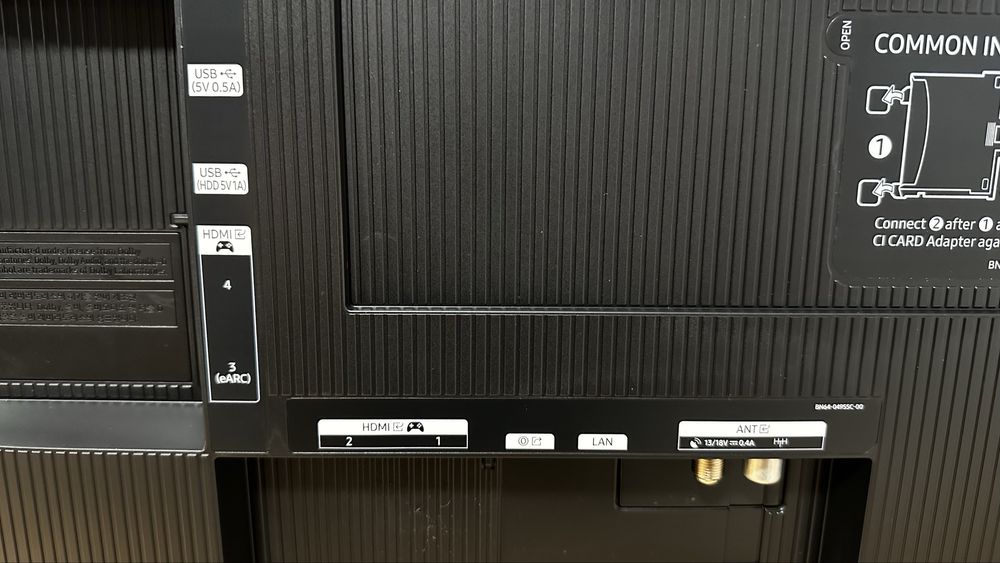 Телевізор 55" Samsung 55S85F OLED 120Hz Smart TV UHD 2025