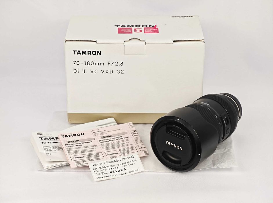 Obiektyw Tamron 70-180mm f/2.8 DI III VXD G2 sony fe