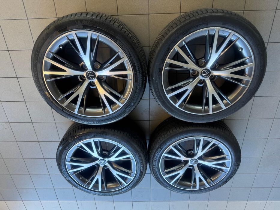 Oryginalne felgi Lexus LC 500 / LC 500h 20” + Michelin 245/45 275/40 R20