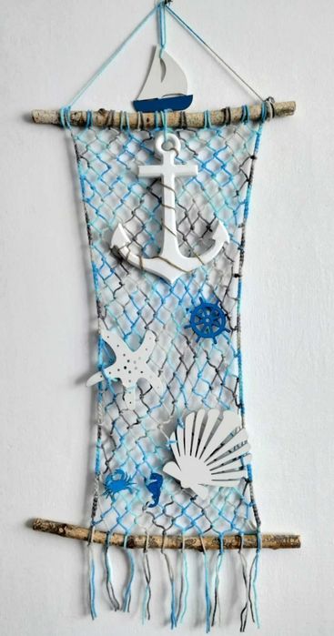 Dekoracja marynistyczna morska sieć prezent