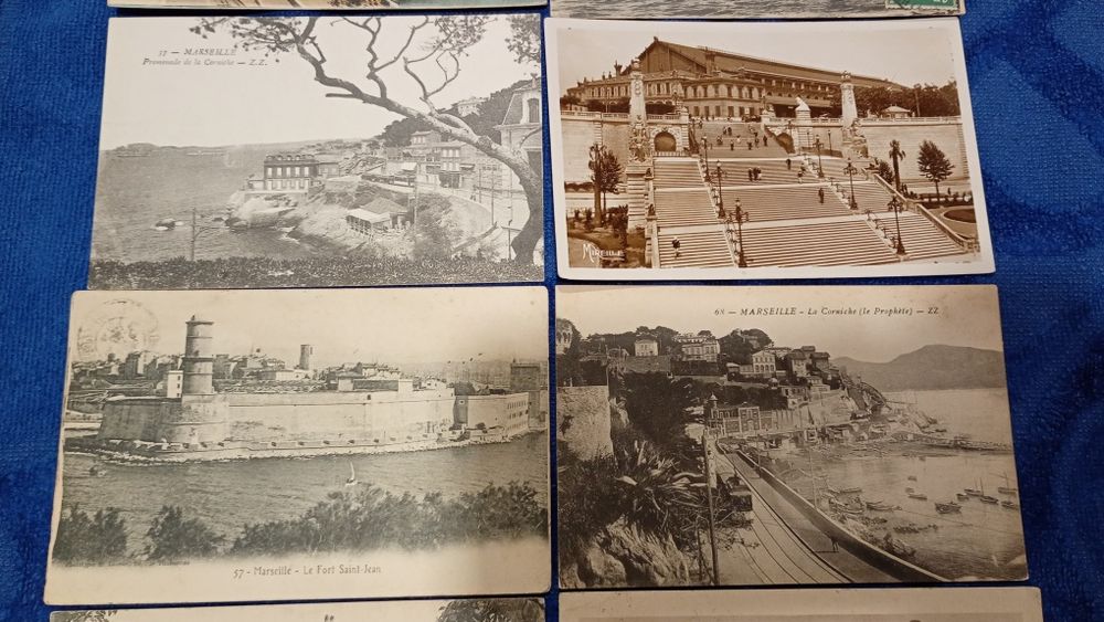 Marseille,13 szt.poczkuwek