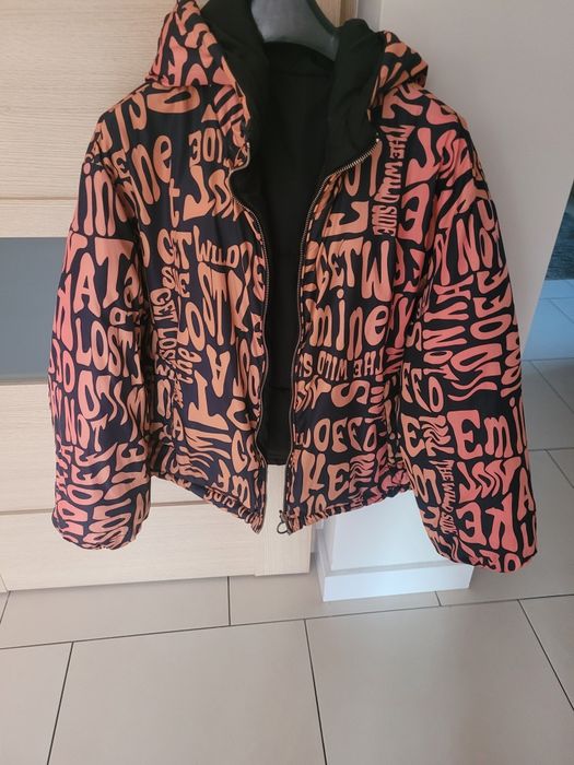 kurtka bershka dwustronna damska