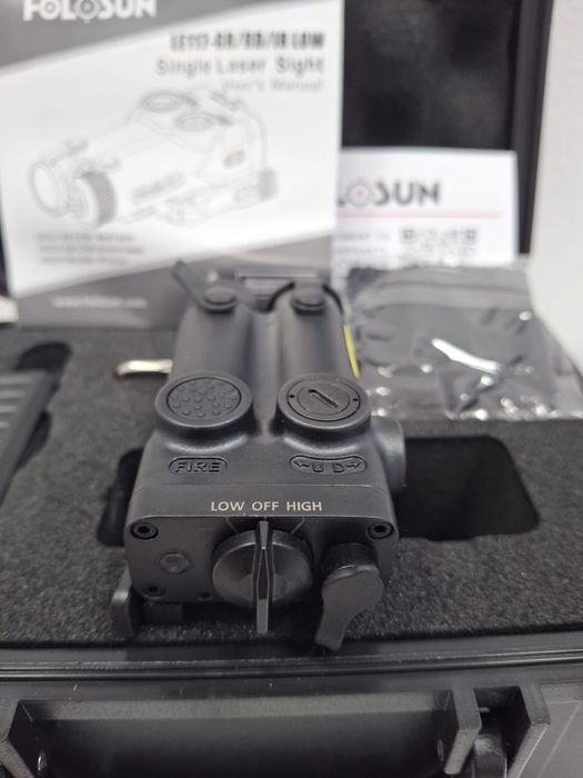 Тактичний блок  Holosun LE 117GR з ЛЦУ лазерним цілевказівником