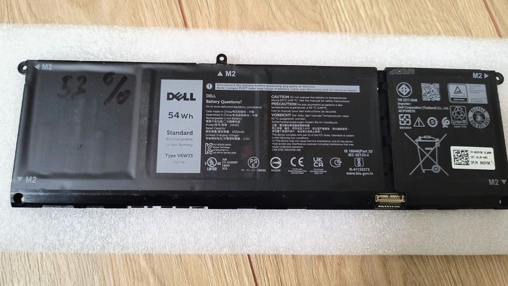 АКБ dell  YRDD6 бу