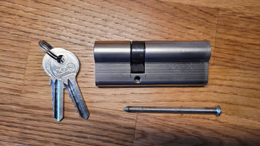 Wkładka zamka bębenkowa Locks 30/50 + 3 klucze