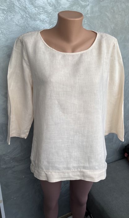 Нова жіноча льняна блуза 100% льон backstage L(12)40