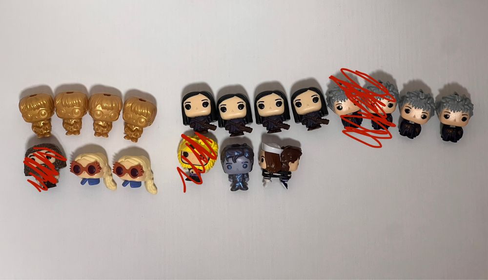 Фігурки Kinder Joy- Harry Potter/Stranger Things