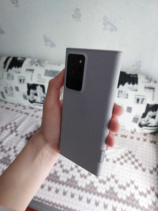 Відмінний стан! Унікальний Текстильний чохол Самсунг N20 Ультра