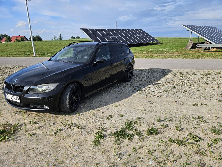 BMW 320d full black, doposażona