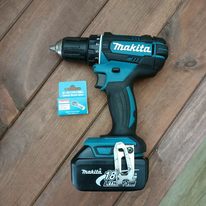 Makita 18V oryginalna Wkrętarka DDF 482+Bateria 3,0Ah BDB
