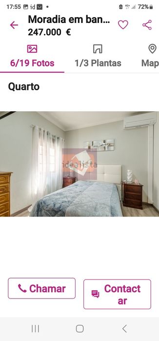 2 Quartos em Moradia Duplex com Logradouro junto ao Metro de Odivelas (Exclusivo Sexo Feminino)