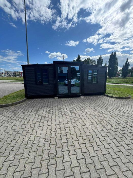 Domek letniskowy 35m2 biurowy mieszkalny całoroczny dom na zgłoszenie