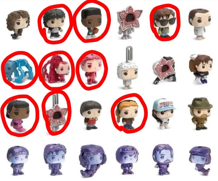 Обмен фигурки Макс из изнанки очень странные дела киндер джой