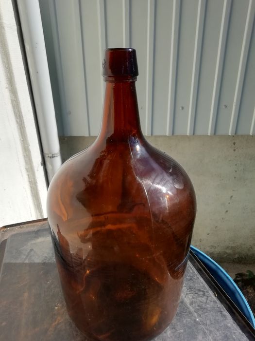 Garrafões de vidro colorido 5 litros