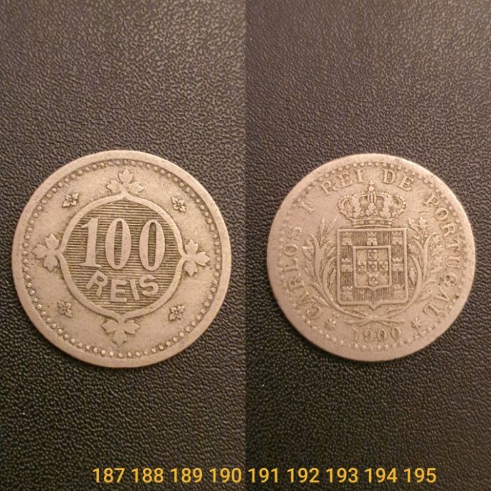 Moedas e notas Coleção