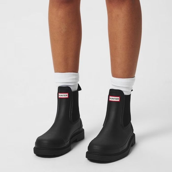 Гумові чоботи Hunter CHELSEA COMMANDO BOOT короткі челсі