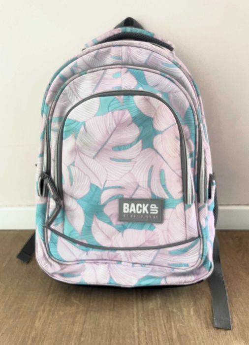 Plecak szkolny BackUP, usztywniane plecy, stan idealny