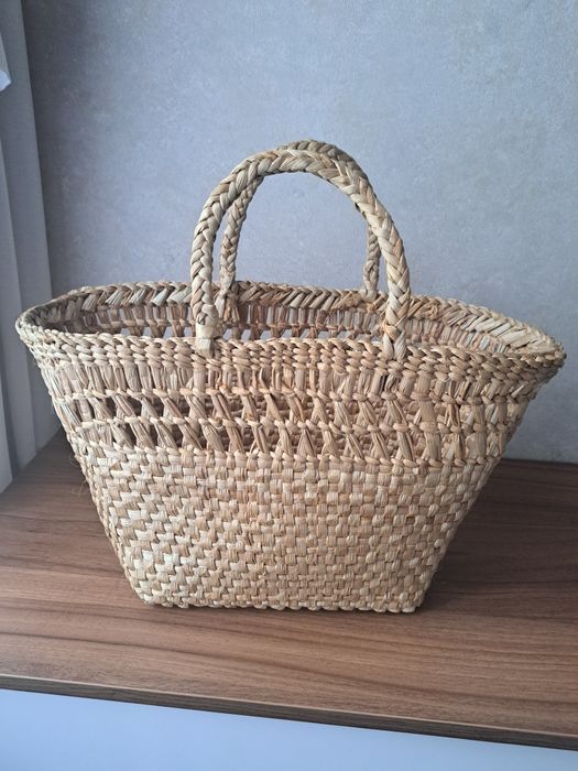 Кошелка из лозы, натуральный материал.